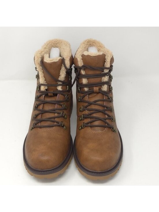 Club Room Kylerr Tan Faux Leather Chukka Ankle Boots